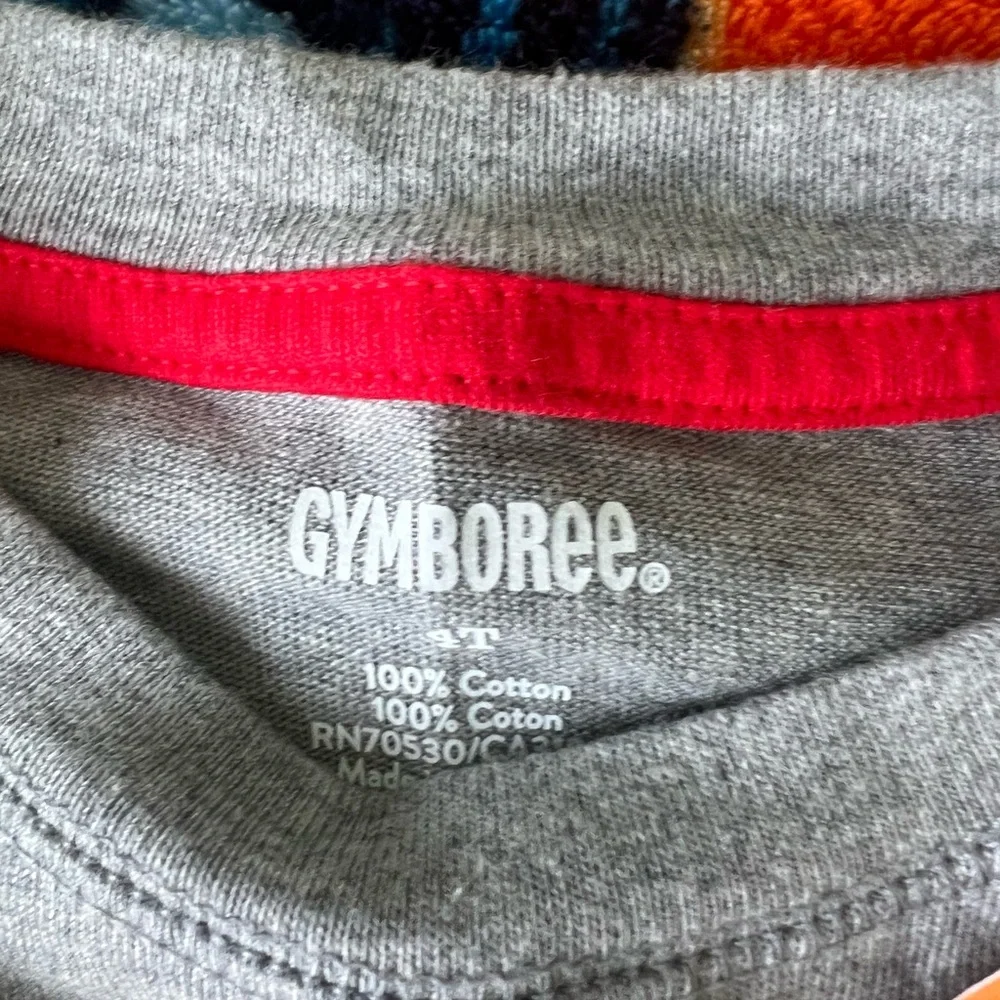 Gymboree Santa Christmas Cotton Long Sleeve Tee NEW NWT